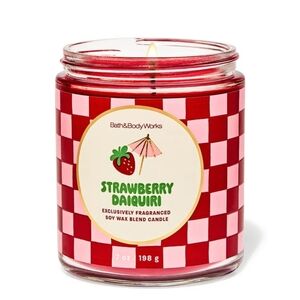 Bath & Body Works Red Strawberry Daiquiri Candle